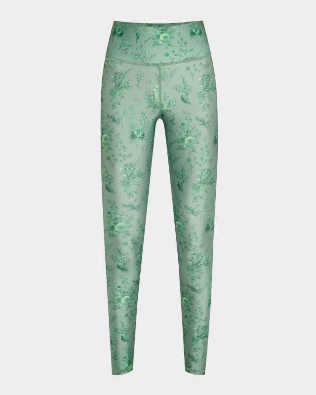 Sage Toile Hi-Shine Leggings